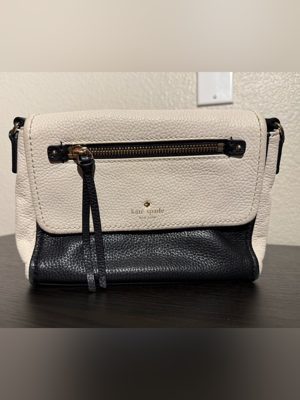 Kate Spade Cobble Hill Two-Tone Pebbled Leather Crossbody